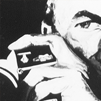 Portrait à l'encre de Chine
