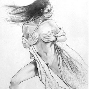 Les mains sur les seins