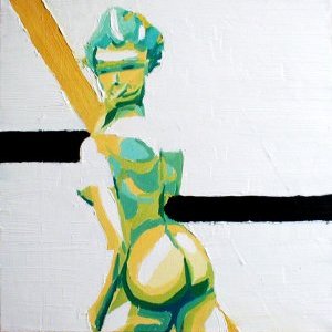 Carré jaune