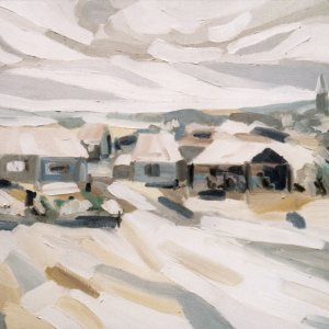 Avigny sous la neige