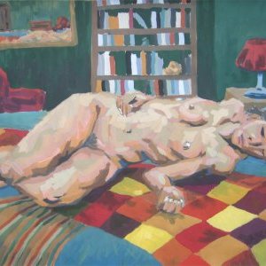 Sur le lit