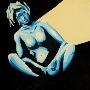 Carré bleu