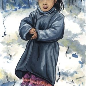 Dans la neige