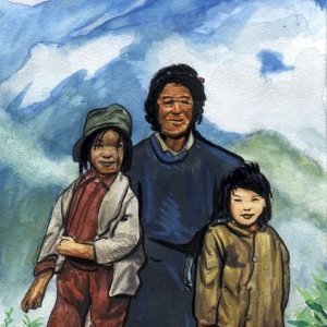 Dans la montagne