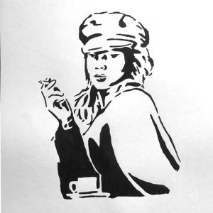 Jeune femme à la cigarette